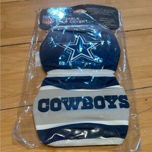 Cowboys Blue and White Face Cover